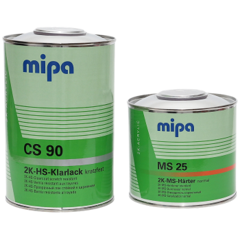 MIPA CS 90 2k-hs-Klarlack Лак акриловый стойкий к царапинам с отв. 1,5л.