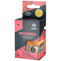 Ароматизатор подвесной жидкий GraSS Whisper (7 мл) бутылочка с пряным цветочным ароматом