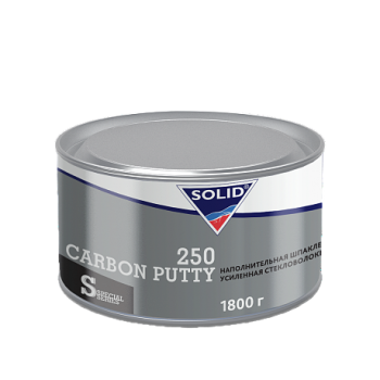SOLID 250 CARBON PUTTY (фасовка 1800 гр) наполнительная шпатлевка, усиленная углеволокном