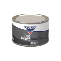 SOLID 300 SOFT (фасовка 1000 гр) наполнительная среднезернистая шпатлевка
