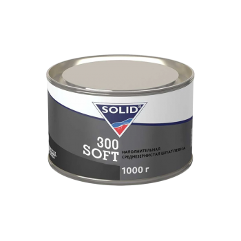 SOLID 300 SOFT (фасовка 1000 гр) наполнительная среднезернистая шпатлевка