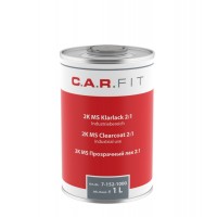 C.A.R.FIT 2K MS Прозрачный лак 2:1 1 л