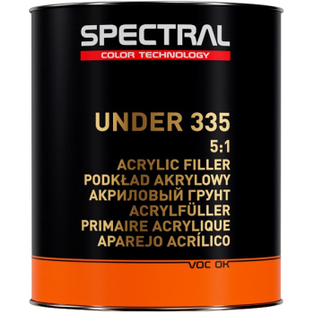 SPECTRAL Грунт-наполнитель 2K UNDER 335 P5 5:1 (3,5л) черный
