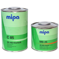 MIPA C 85 2K-HS-Klarlack Лак акриловый с отвердителем MS 25 1.5л