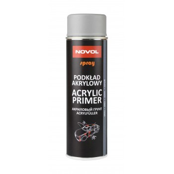 NOVOL ACRYLIC PRIMER - Акриловый грунт серый 500мл аэрозоль