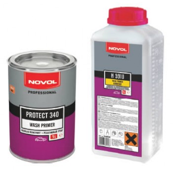 NOVOL PROTECT 340 - Реактивный грунт - Wash Primer комплект 1л+1л