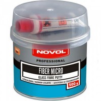 NOVOL FIBER MICRO - Шпатлевка со стекловолокном 0,5 кг