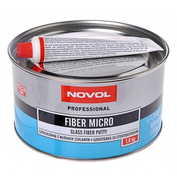 NOVOL FIBER MICRO - Шпатлевка со стекловолокном 1,8 кг