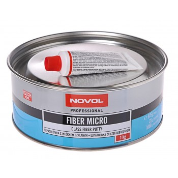 NOVOL FIBER MICRO - Шпатлевка со стекловолокном 1 кг