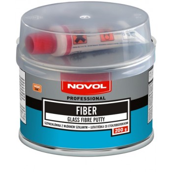 NOVOL FIBER - Шпатлевка со стекловолокном 0,2 кг