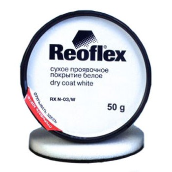 REOFLEX Сухое проявочное покрытие Dry Coat, белое, 50гр