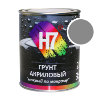 H7 Грунт акриловый 2K 3:1 "мокрый по мокрому" серый 0,75 л