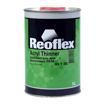 REOFLEX Разбавитель для акриловых ЛКМ Acryl Thinner, МЕДЛЕННЫЙ, 1л