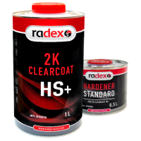 RADEX 2K HS+ лак 1л + отвердитель 0,5л 