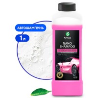 GRASS Автошампунь Nano Shampoo для ручной и бесконтактной мойки (1 кг)