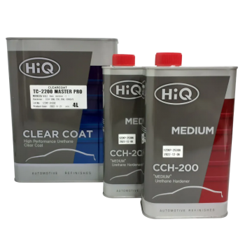 HIQ Лак Clearcoat Master Pro TC-2200 4л + 2 шт CCH-200 1л