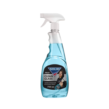 Solid Prof Clean Glass профессиональный очиститель стёкол 750мл