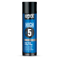 U-POL HIGH 5 Грунт толстослойный серый аэрозоль 450мл
