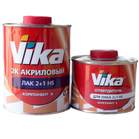 Vika Лак 2K 2+1 HS акриловый 0,85кг +отв. 0,43кг