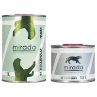 Лак Mirada Mate 1л + Отвердитель для лака Mirada Standart 0.5л