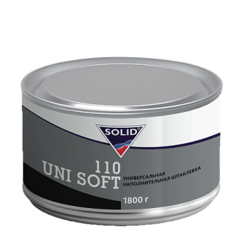 SOLID 110 UNI SOFT- (фасовка 500 гр) универсальная наполнительная шпатлевка (ЧЗ)