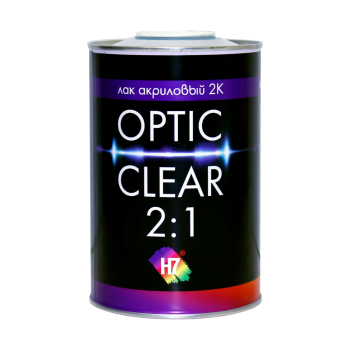 H7 Лак акриловый 2K 2:1 Optic clear 0.5 л