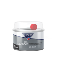 SOLID 255 CARBON PUTTY (фасовка 560 мл) наполнительная шпатлевка, усиленная углеволокном (ЧЗ)