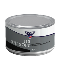 SOLID 110 UNI SOFT- (фасовка 1800 гр) универсальная наполнительная шпатлевка (ЧЗ)