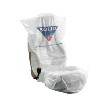 SOLID SEAT COVERS накидка на сидение 790мм х 1300мм х 0,010мкм цвет белый