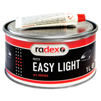 RADEX EASY LIGHT легкая шпатлевка с отвердителем, цвет розовый (1 л)
