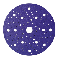 SandWox PURPLE диск на пленочной основе, керамика, Р80, липучка, Multi holes