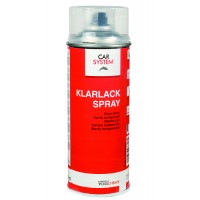 CARSYSTEM Аэрозольный прозрачный лак Klarlack Spray 0400мл