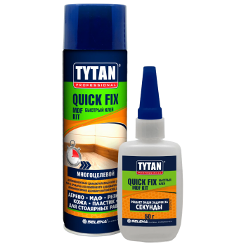 Клей Tytan  Professional 2-х компонентный для МДФ проз 400 мл/100г