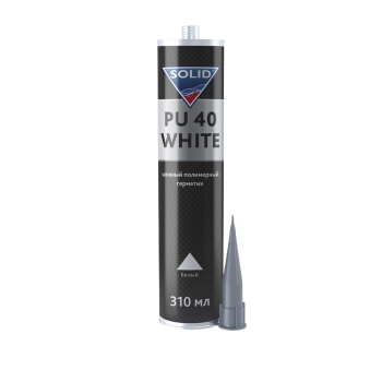 SOLID PROF PU 40 WHITE (310 мл) - шовный полимерный герметик, цвет: белый