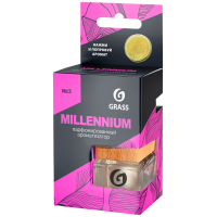 Ароматизатор подвесной жидкий GraSS Millennium (7 мл) бутылочка с древесно-пряным ароматом