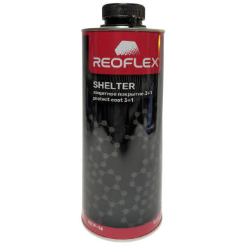 REOFLEX SHELTER 2K Защитное покрытие 3+1 (0,6 л) чёрный