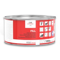 CARSYSTEM Полиэфирная шпатлевка Fill бежевая 2 кг