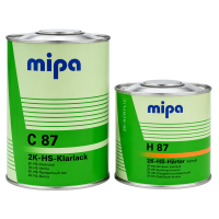 MIPA C 87 2K-HS-Klarlack Лак акриловый стойкий к царапинам с отвердителем 1.5л