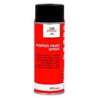 CARSYSTEM Аэрозольная краска Bumper Paint Spray черная