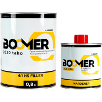 BOOMER Taho Грунт-наполнитель 4:1, акриловый + отвердитель. Цвет: черный