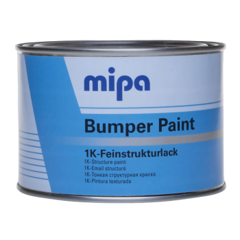 MIPA Bumper Paint 1K Структурная краска для бампера чёрная 0,5л