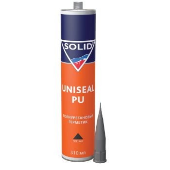 SOLID UNISEAL PU (310 мл) - шовный полиуретановый герметик, цвет: белый
