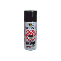 Bosny Акриловая краска аэрозоль, черная полуматовая RAL 9005 5