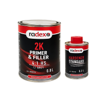RADEX 2K Грунт-наполнитель Primer & Filler 4:1 HS, комплект 0,8л+0,2л, серый