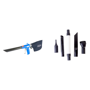 WiederKraft WDK-29410 Пневматический пылесос с функцией обдува и дополнительными аксессуарами