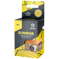 Ароматизатор подвесной жидкий GraSS Sunrise (7 мл) бутылочка с фруктово-цветочным ароматом