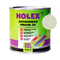 HOLEX 202 ГАЗ Автоэмаль акриловая 2K белая 0,85кг