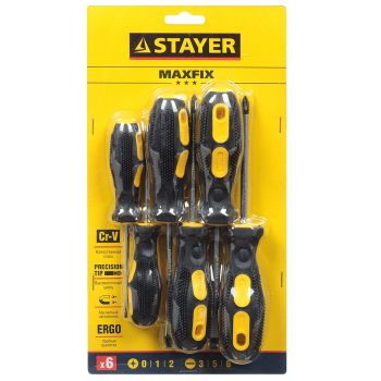 STAYER Hercules-X6, 6 предм.,набор отверток