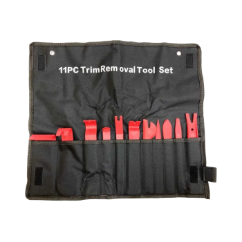 SOLID PLASTIC PULLER SET Набор пластиковых съемников для панелей салона автомобиля, 11 пр