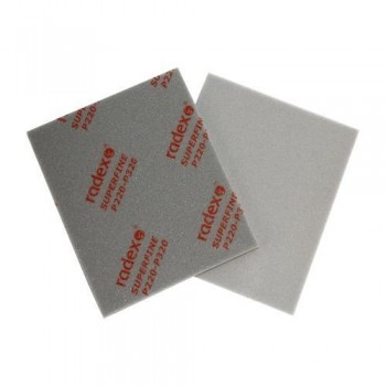 RADEX HIGH FLEX Абразивная губка 140*115 мм Superfine P220-320